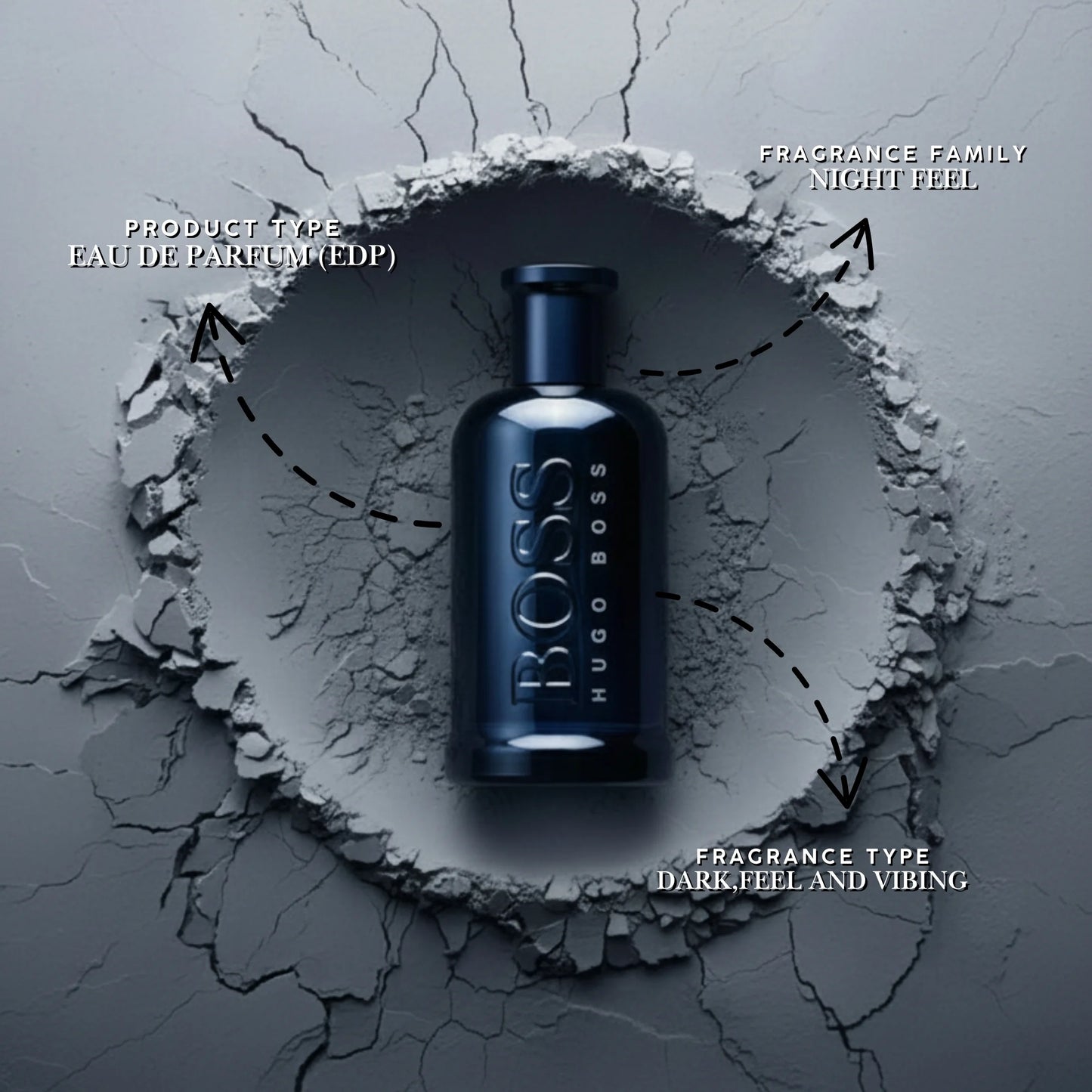 Hugo Boss Bottled Night 100ml – Luxury Men’s Fragrance UK